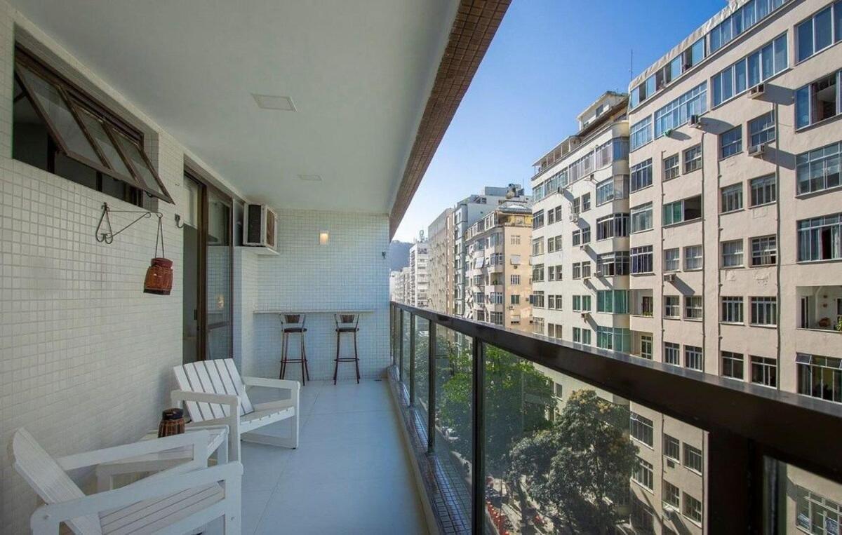 ריו דה ז'ניירו Flat Praia De Copacabana - Pe Na Areia מראה חיצוני תמונה