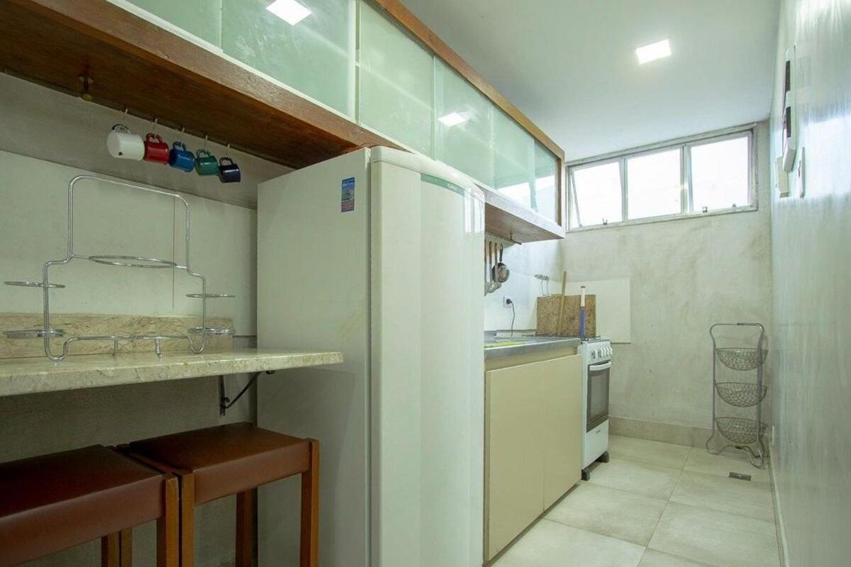 ריו דה ז'ניירו Flat Praia De Copacabana - Pe Na Areia מראה חיצוני תמונה